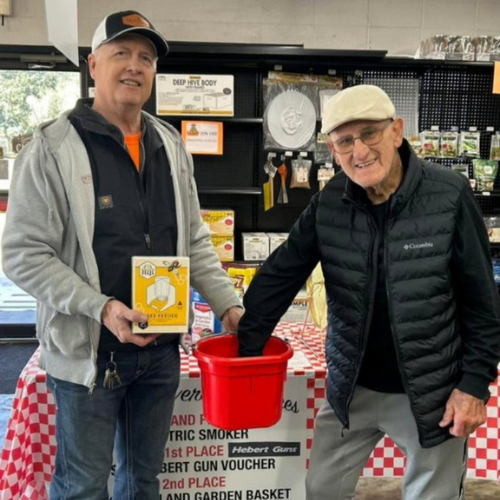 Old Time Farm Supply, Inc. customers inside the store