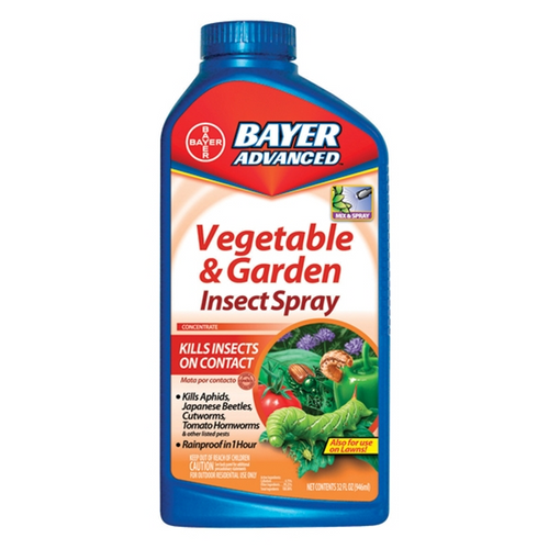 Bayer Advanced Insectide BAYER ADVANCED VEGETABLE & GARDEN INSECT SPRAY CONCENTRATE - Gonzales ...
