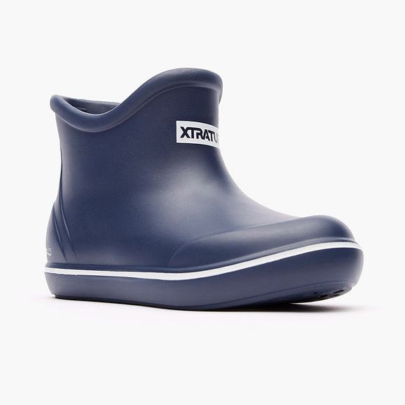 XtraTuf Little Kids Ankle Deck Boot Navy