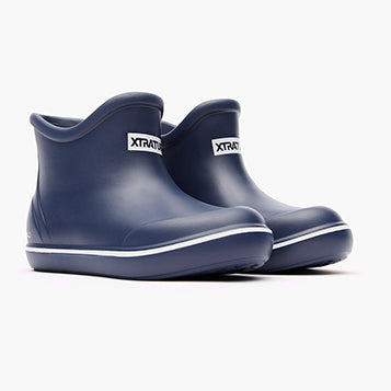XtraTuf Little Kids Ankle Deck Boot Navy