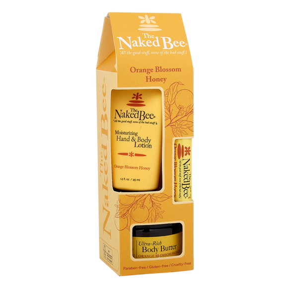 The Naked Bee Contemporary Orange Blossom Honey Gift Collection