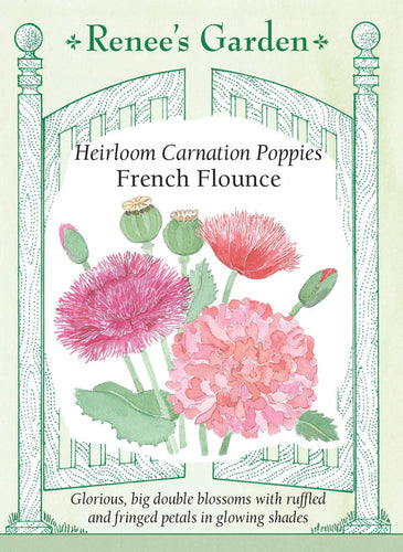 Renee's Garden Shirley Poppies French Flounce