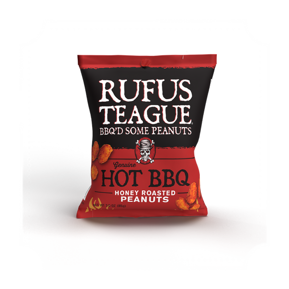 Rufus Teague Hot BBQ Honey Roasted Peanuts