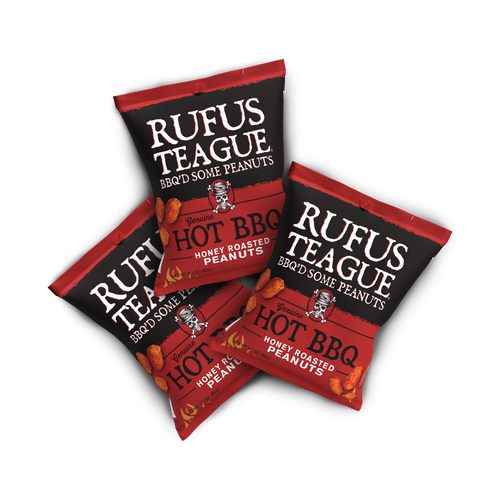 Rufus Teague Hot BBQ Honey Roasted Peanuts