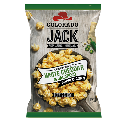 Colorado Jack White Cheddar & Jalapeño Popcorn