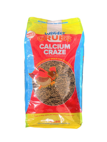 Wonder Grubs Calcium Craze Black Soldier Fly Larvae