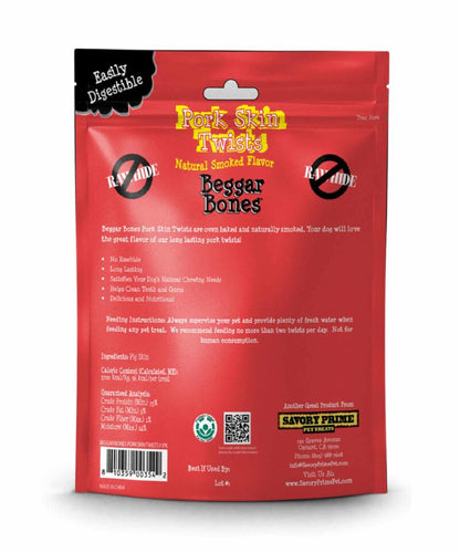 Savory Prime Beggar Bone Pork Skin Twists