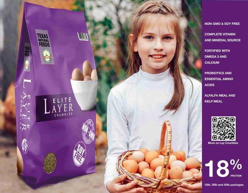 Texas Natural Feeds Elite Layer Crumbles