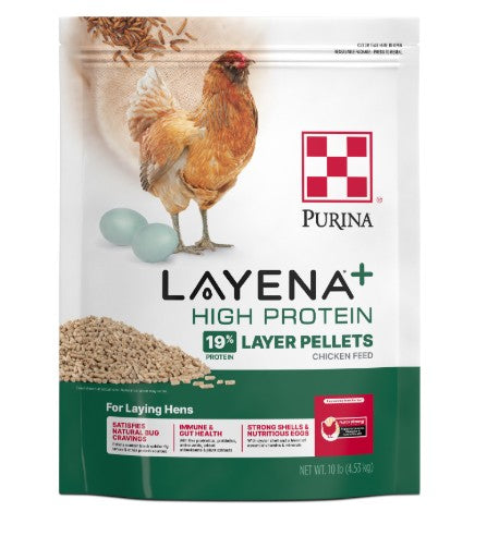 Purina® Layena® + High Protein Layer Feed