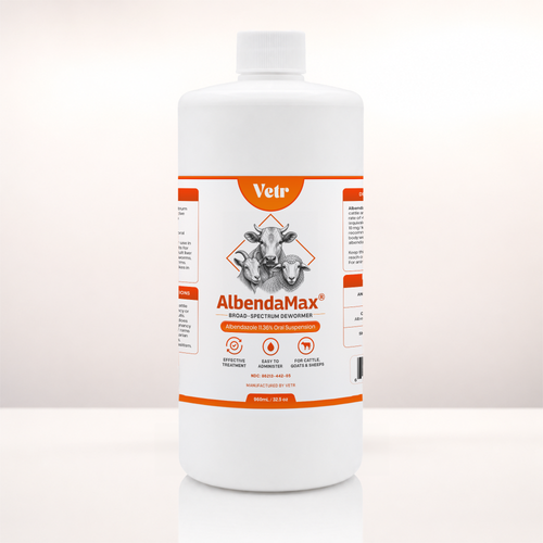 Vetr AlbendaMax 11.36% Albendazole Oral Liquid for Horses, Cattle & Sheep